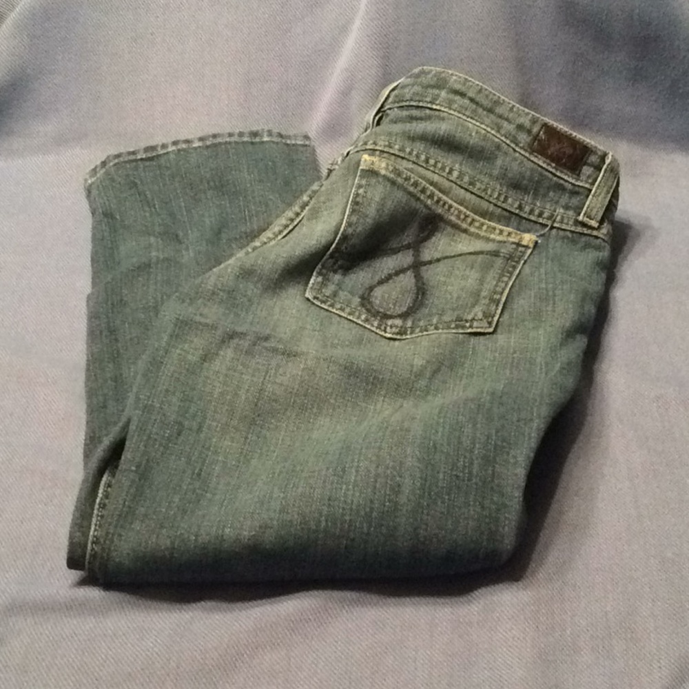 Denim crop